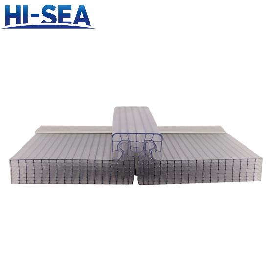 Multilayer U-Shape Lock PC Hollow Sheet